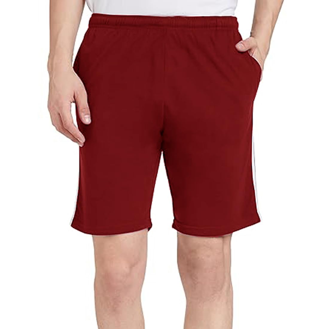 stylcozy Men's Cotton Lounge Regular Fit Solid Running Short | Bermuda | Half Pants for Man | Shorts Pant for Men | Casual | Sports wear, Gym Pack of 1-picture-46
