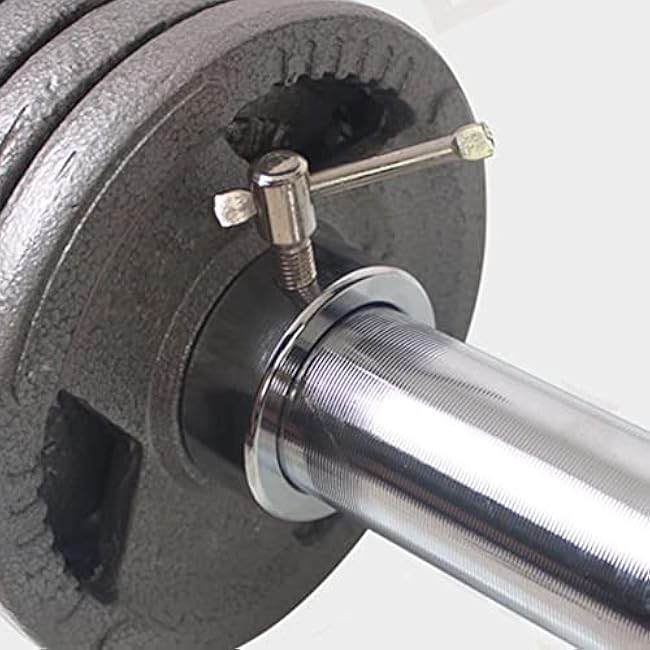 Barbell Collars, 2inch Barbell Collar Clips,Pair of Stainless Steel Barbell Clamp Clips for Weightlifting Fitness Workout Training