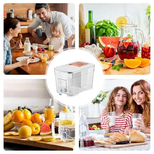 Distributeur d'eau pour réfrigérateur en ABS-PP avec couvercle