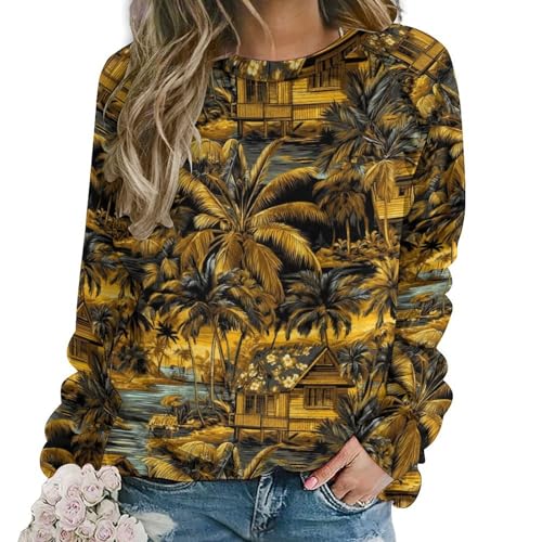 Sweat-shirt graphique femme doux et chaud contre la fraîcheur du bord de mer