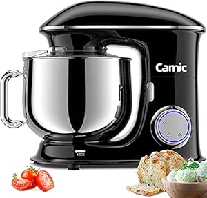 Camic Küchenmaschine 1500W 8L Schwarz