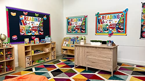 Sproutbrite Classroom Decorations - Reading Banner And Poster For Teachers - Bulletin Board And Wall Decor For Pre School, Elementary And Middle School Themes #TOP4