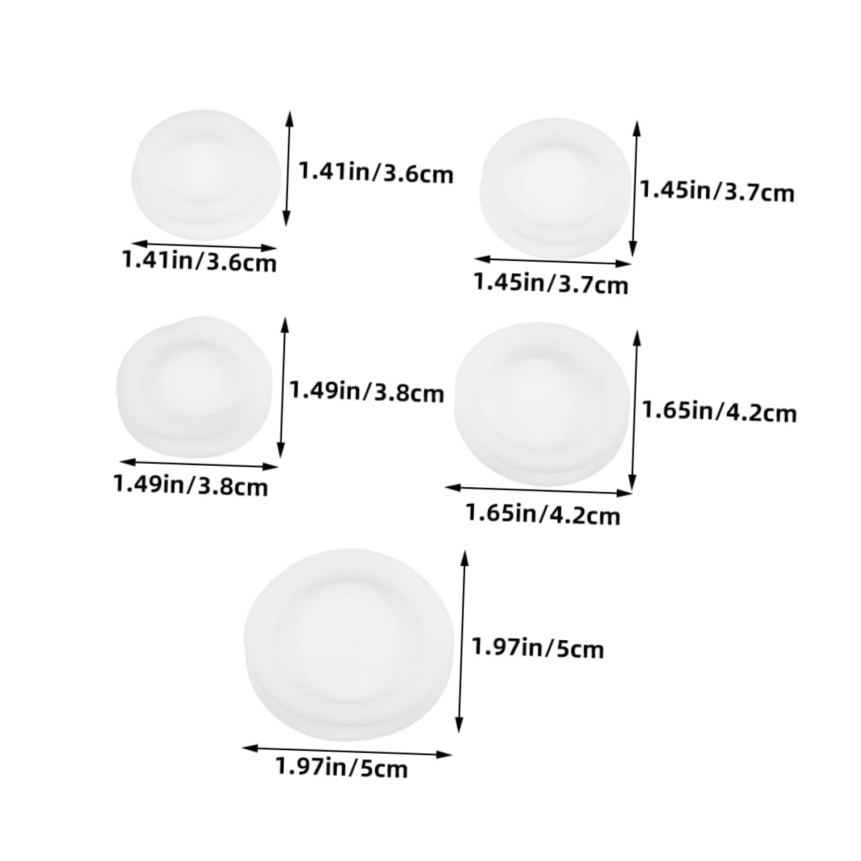 HOMSFOU 20pcs Piggy Bank Stopper Piggy Bank End Plug Piggy Bank Hole Stopper Coin Bank Plugs Piggy Bank Sealing Plug Piggy Bank Plug Piggy Bank Lid Plug Stopper Plug Rubber White