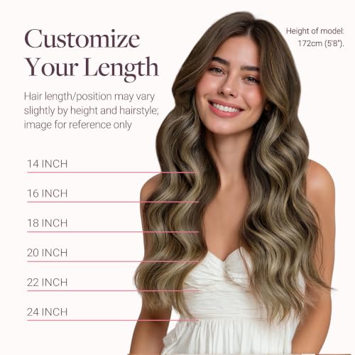 Image of GOO GOO Clip in Hair Extensions Real Human Hair Blonde Remy Extensions