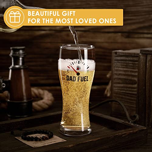 Luka Tech Father‘s Day Gifts for Dad from Son Daughter, Funny Beer Glass 450ml,Unique Birthday Gifts for Dad,Men,Grandpa,Father,Fathers Day - Image 4