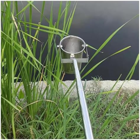 1000mL Water Sampling Dipper - Extendable Pole for Tanks, Pools & Hard-to-Reach Areas - Liquid Testing Dipper Ladle (3.8ft to 13.1ft Length)