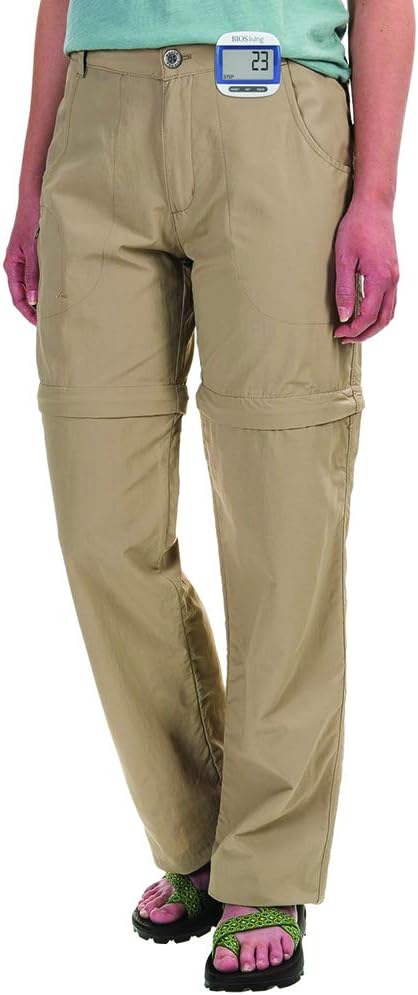 Person wearing the BIOS Living Digital Pedometer 335FC clipped to their pants waistband.