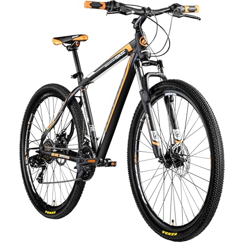 Galano 29 Zoll MTB Toxic Mountainbike Scheibenbremsen (Schwarz/Orange)