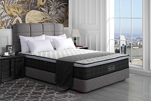 Swiss Ortho Sleep 12 inch Plush Pillow Top Mattress