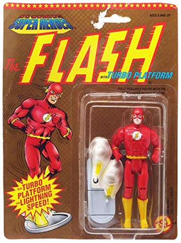 DC Comics The Flash Action Figure with Turbo Platform