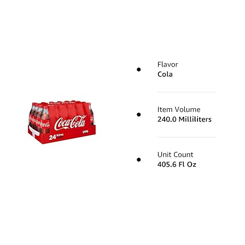 Miniatura 2 de Coca-Cola Classic Soda 169 onzas 24 botellas