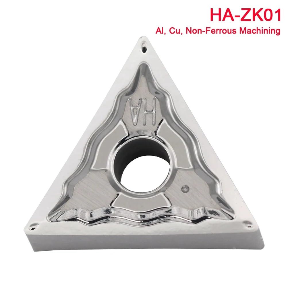 10 Uds TNMG ZN60 ZK50 ZK01 1604 04 08 CNC torno perforador cortador Metal acero aluminio hierro fundido corte carburo inserto(HA-ZK01(N),TNMG160404)