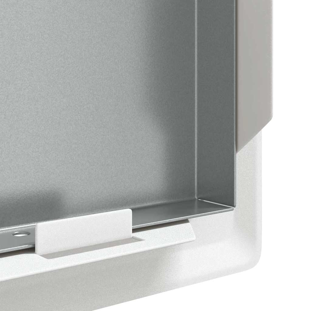 vidaXL Panel dostępu Biały 63 x 63 x 3 cm Stal