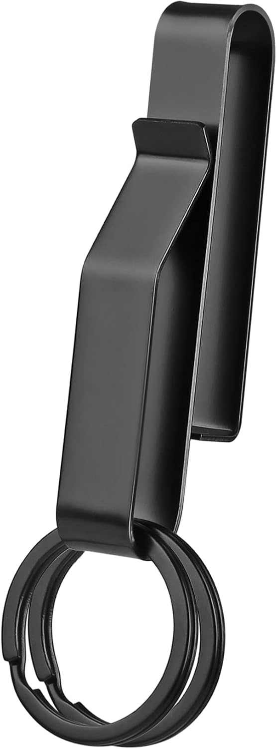 Manesi Duty Belt Key Holder, Belt Key Clip, Stainless Steel Tactical Stealth Belt