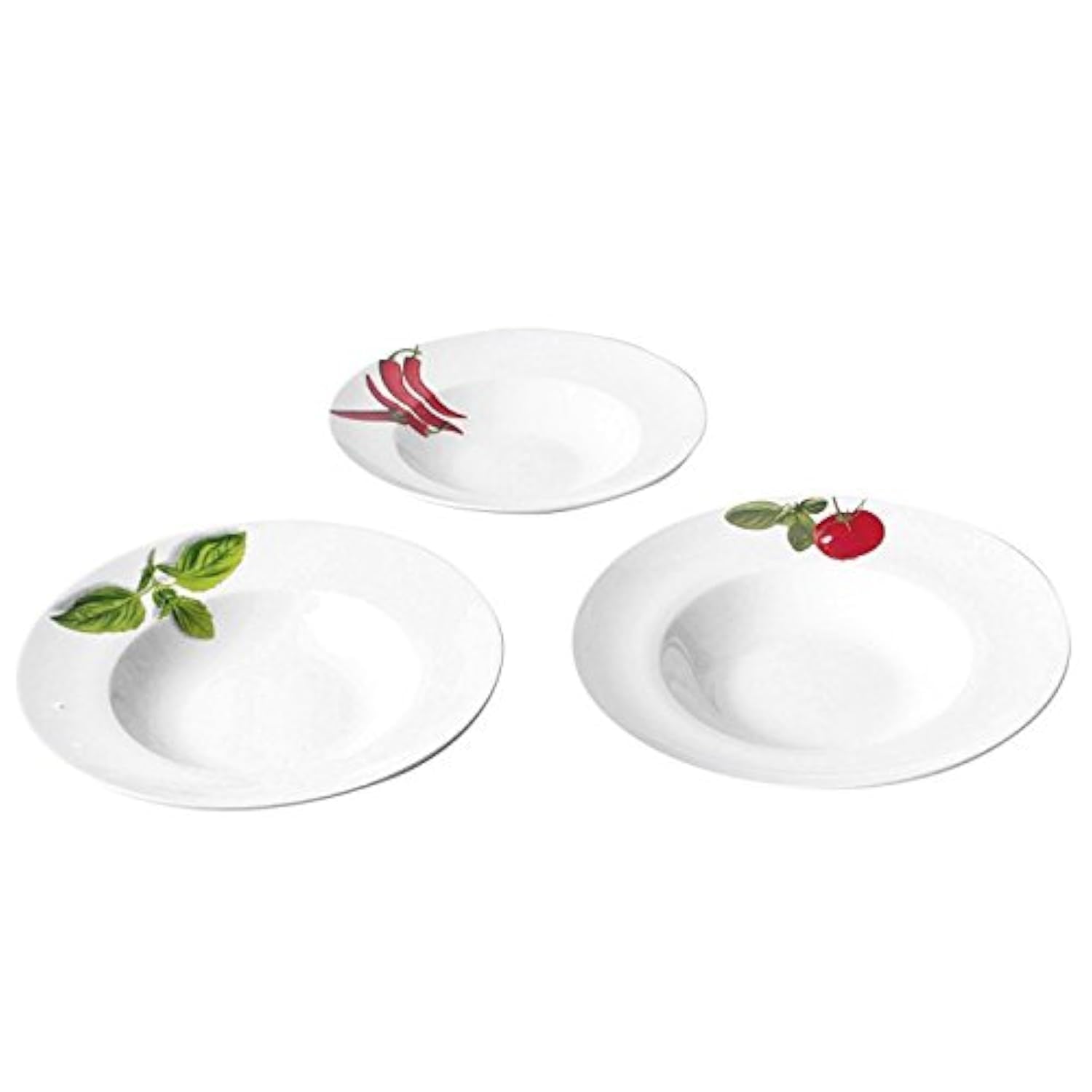 Assiette à pâtes décorées ø 27 cm