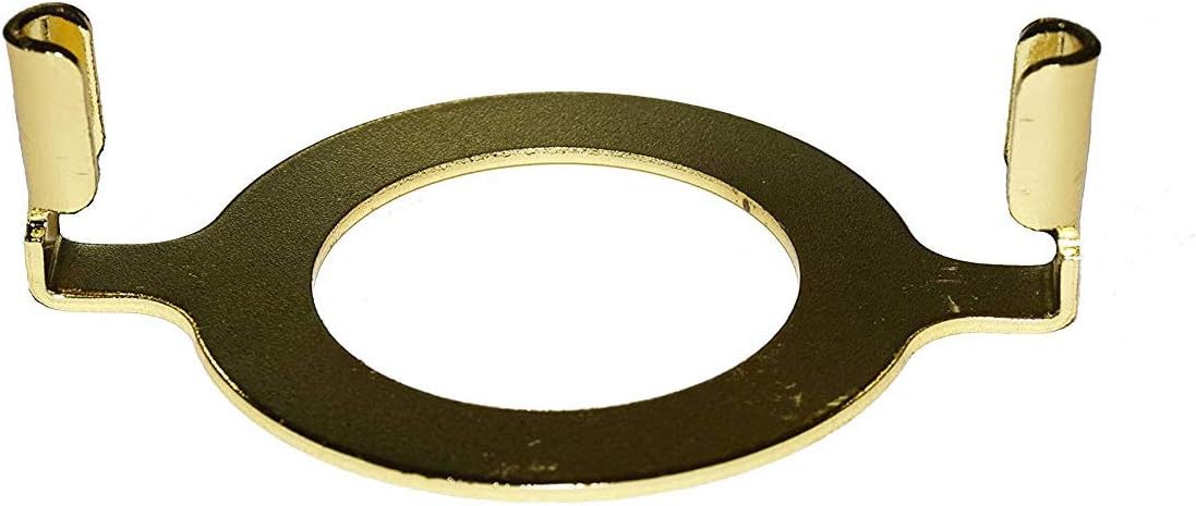 Creative Hobbies Slip Uno Harp Saddle Adapter Converter for GU24 Phenolic Sockets - Slips 1-9/16 Inch (Gold)