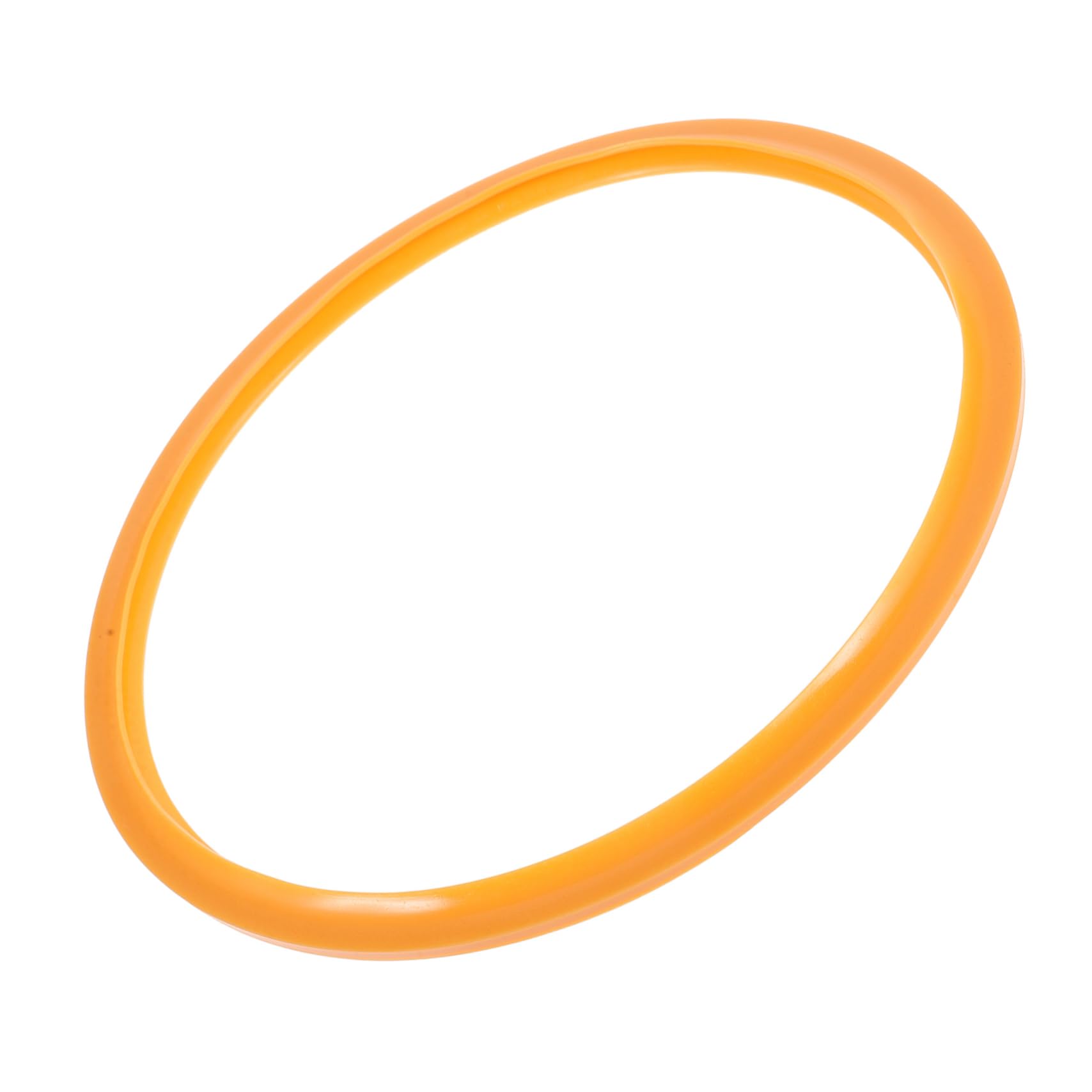 VALICLUD Silikonring für Drucktopf aus Elastischem Silikon in Orange Runder Schnellkochtopf Kreis mit Sicherem und Zuverlässigem Design Ersatz Topfring für Haushalts Schnellkochtöpfe