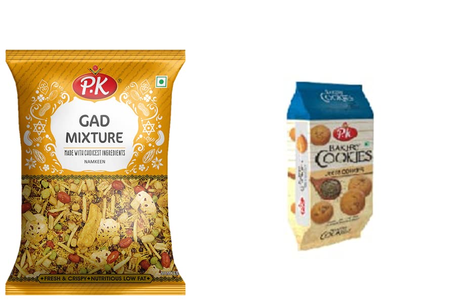 P.K Gad Mixture Namkeen/Dalmoth (1 Kg) With Free Jeera Cookies (200 Gm) | Snacks (B09JYZGY62) Amazon Price History, Amazon Price Tracker