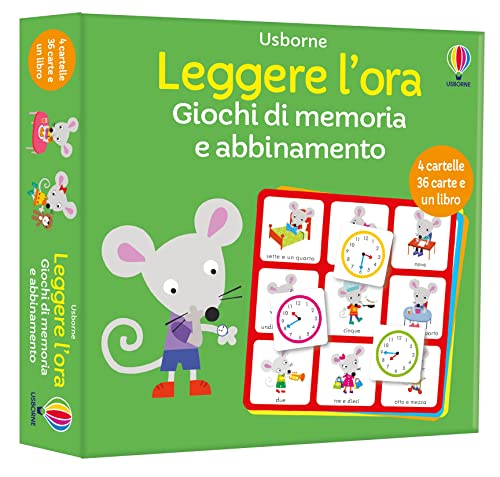Leggere l'ora. Ediz. a colori. Con 4 cartelle. Con 36 Carte