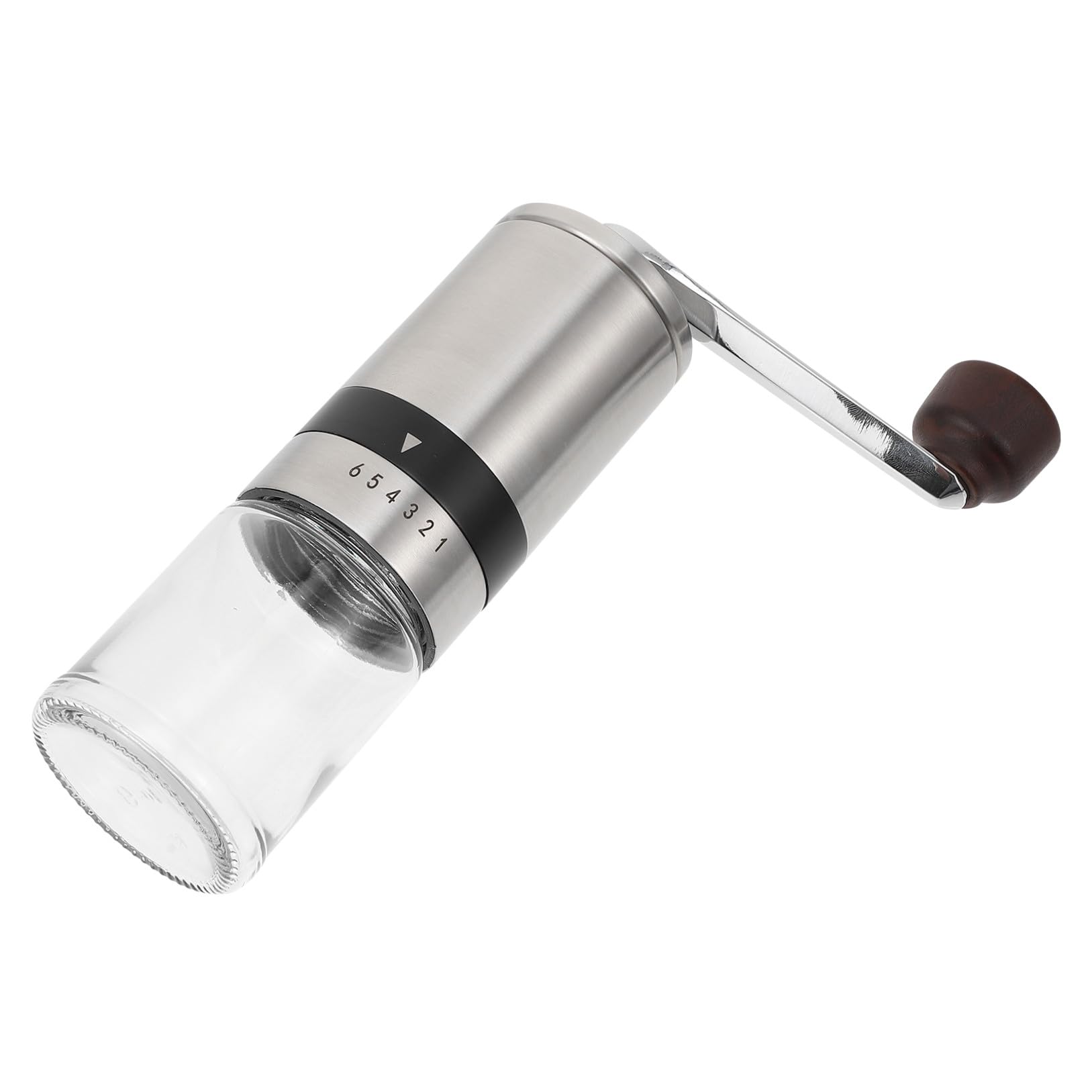 Molinillo de Café Manual Portátil, Compacto y Desmontable para Granos de Café, Muelas de Cerámica, Adecuado para Viaje y Campamento