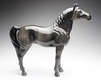 陶器 馬の形状 フィギュア 2体セット 陶器 馬の形状 フィギュア 2体セット