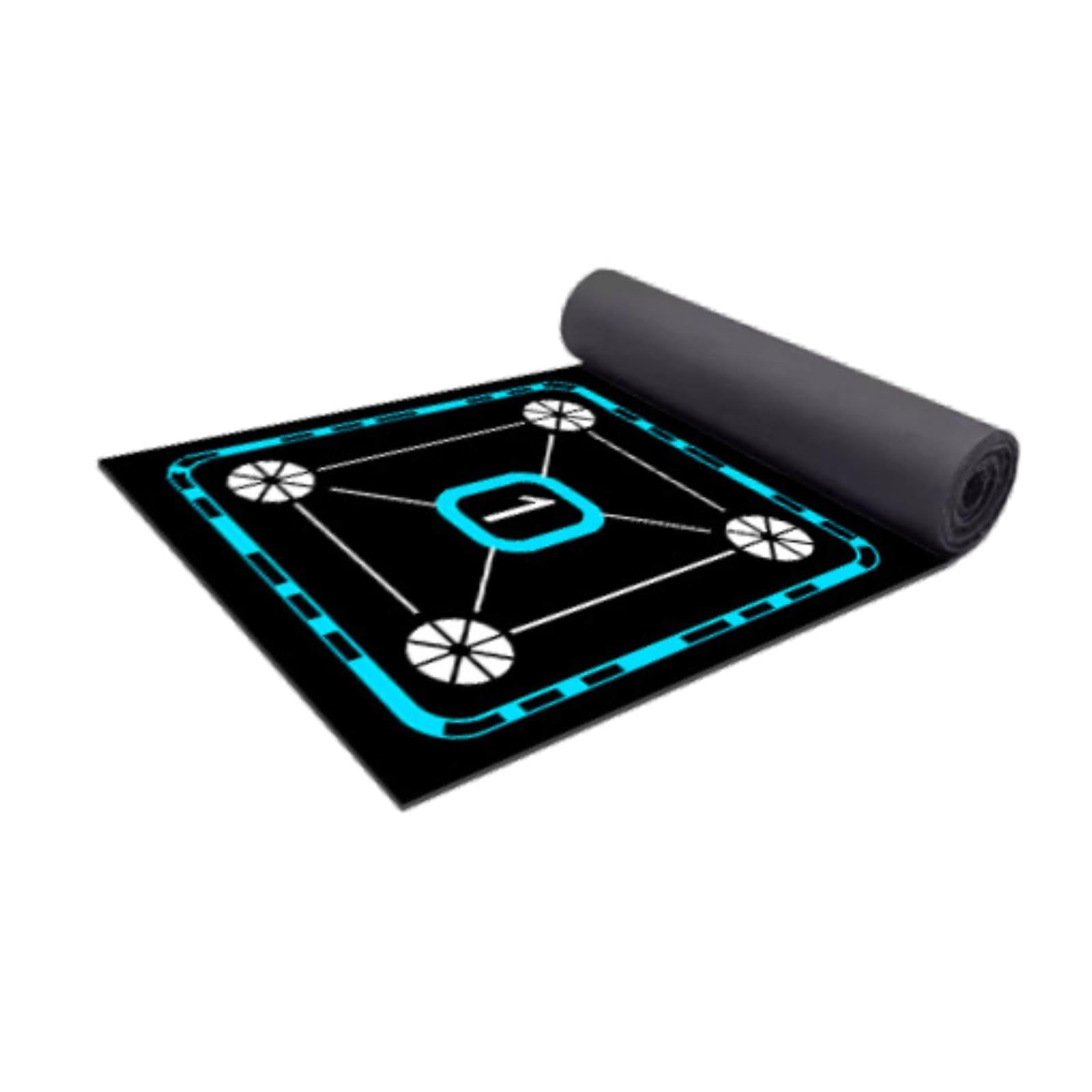 harayaa Formazione di Agilità Scala del Tappetino Attrezzatura di Addestramento Agility Attrezzatura Pratica di Gioco Multiuso Portatile per L'allenamento all