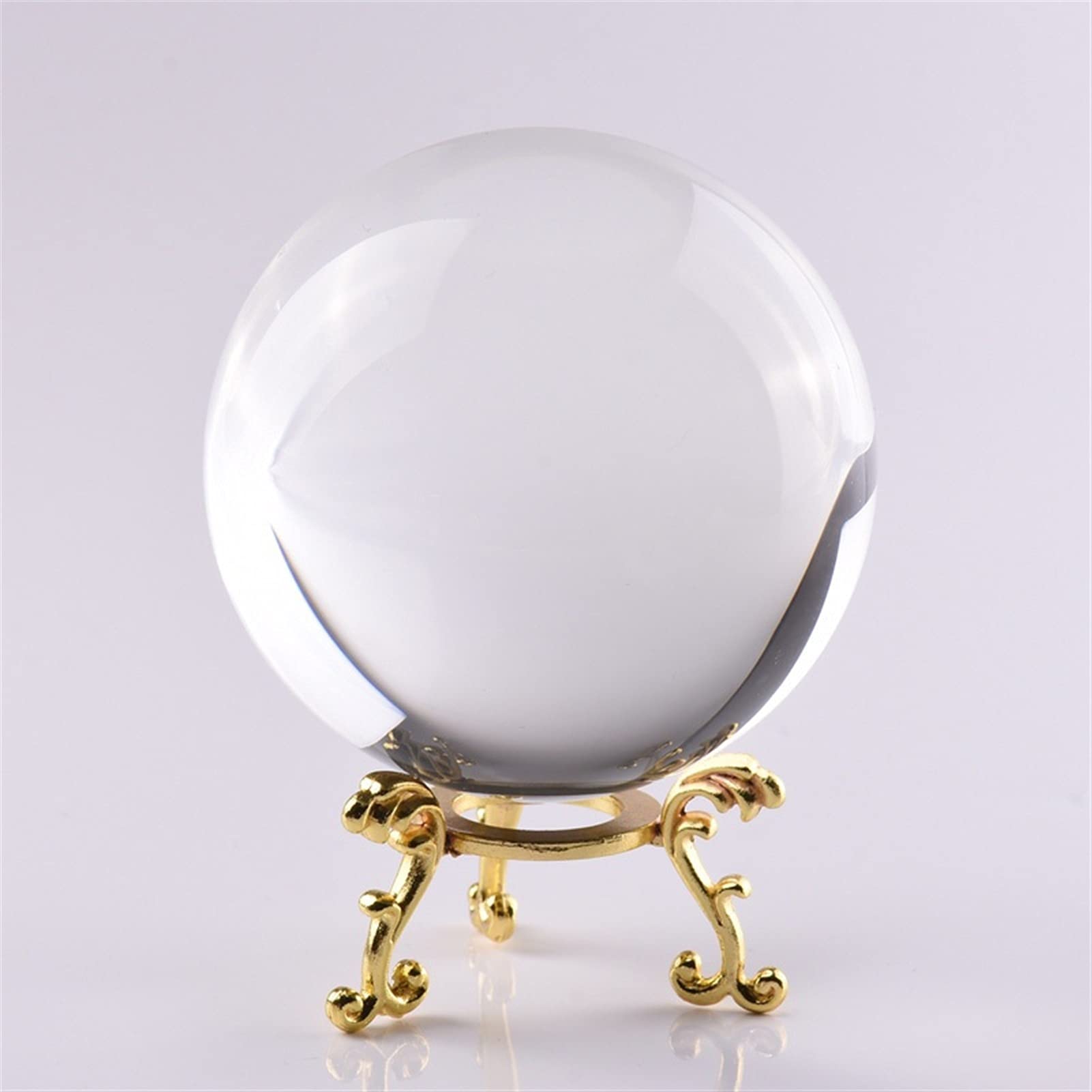 Bola de Cristal (en la Magia Occidental) 60/80 mm Fotografía Photography Ball Ornament Fengshui Globe Divination Quartz Magic Glass Ball Decoración Bola de Cristal(1 Ball,6cm)
