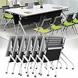Grande table de conférence pliante : conçue pour plus de commodité et d'optimisation de l'espace, notre table de salle de conférence allie élégance et fonctionnalité. Parfait pour les environnements de bureau privés et ouverts, son design pliable assure un rangement et un transport faciles, ce qui en fait un choix idéal pour les réunions, les sessions de formation et les espaces de travail collaboratifs.