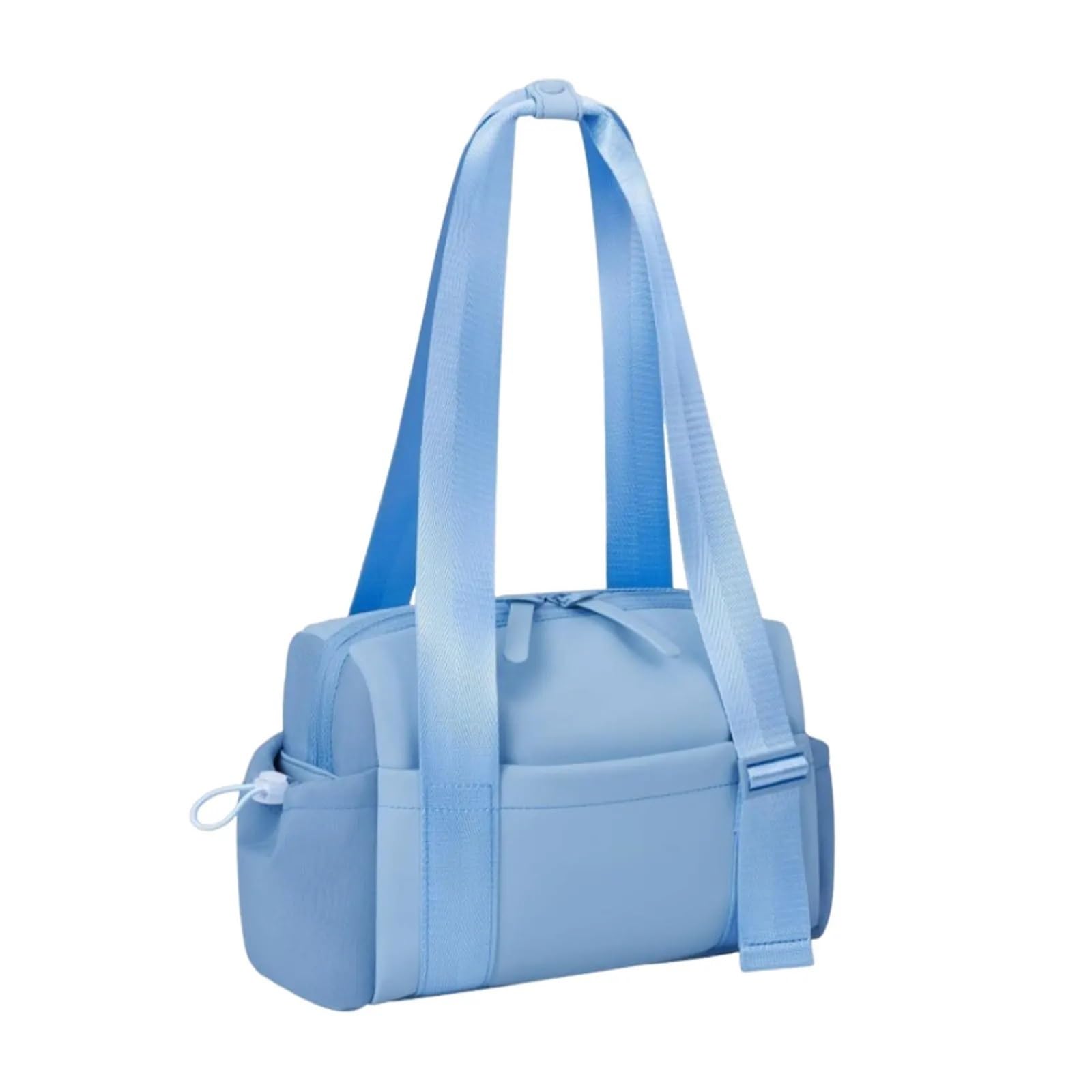 Sporttasche Polyester Versatile Shoulder Bag with Dry Wet Separation for Convenient Storage Sports Fitness Bag Black(Blue)