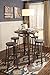 Signature Design by Ashley Challiman Dining Room Bar Height Table, Rustic Brown
