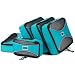 PRO Packing Cubes for Travel - Mesh, Ultralight Packing Cubes Set of 5 Pieces - YKK Zippers, Hi-Tech Nylon Fabric - Travel Luggage Packing Organizers for Backpack, Luggage, Carry-on, Suitcase