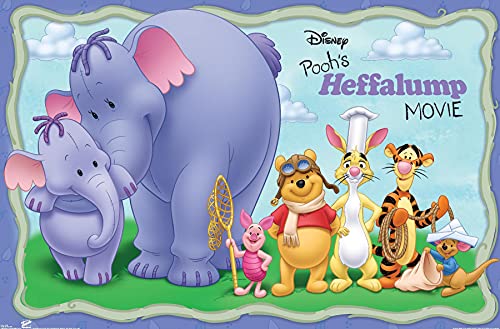 Trends International Disney Winnie The Pooh - Heffalump Wall Poster, 22.375" x 34", Premium Unframed Version