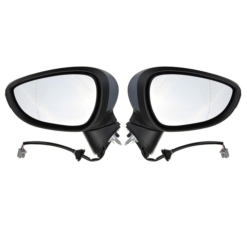 Gruppo specchietto retrovisore esterno per portiera auto con indicatore luminoso Pieghevole manuale lato sinistro destro adatto per Ford Fiesta 2009-2017 MK7 MK8 2008-2012-Right_Side
