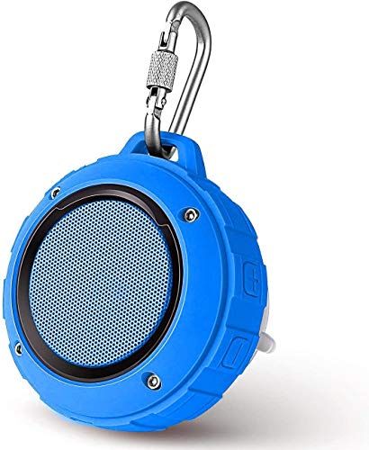 Outdoor Waterproof Bluetooth Speaker,Kunodi Wireless Portable Mini Shower Travel Speaker with Subwoofer, Enhanced