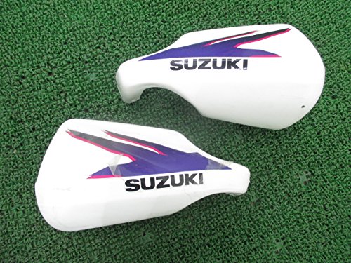 Amazon | [スズキ] ジェベル250XC純正左右ナックルガード白 SJ45A