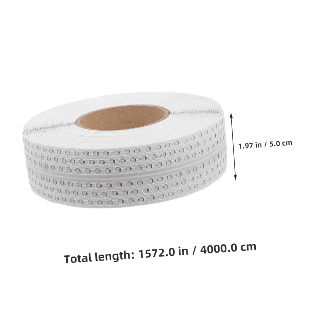 Nastro Autoadesivo per Angoli Cartongesso, 1 Rotolo 4000x5 CM