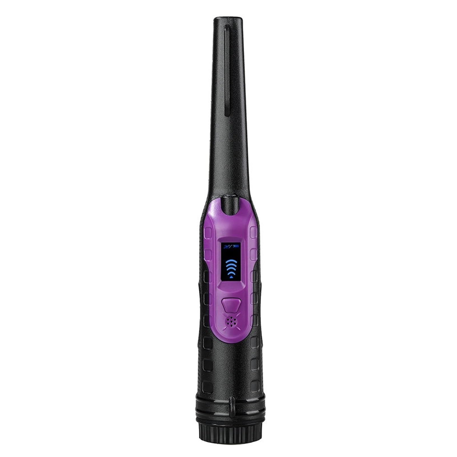 Wyświetlacz LCD Pinpoint Wykrywacz Metali Pinpointer IP68 Wodoodporny Z Wyszukiwarką 360° Precyzyjne Wykrywanie(Black with purple)