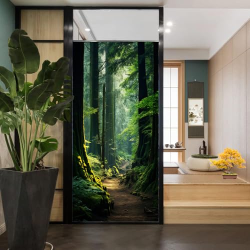 Vinilo Decorativo Autoadhesivo Frosted Fantasy Forest 15.7x23.6 in miniatura 3