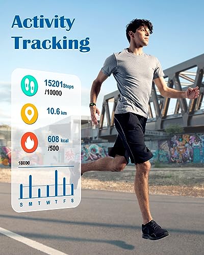 Ruimen D1 Smart Watches For Men Women (Answer/Make Calls) Compatible thumb #5