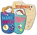 Produktbild DH-Konzept 6 Einladungskarten * Sleepover * für eine Übernachtungs-Party Kinder Geburtstag Party Einladung Einladungen Karte Mottoparty