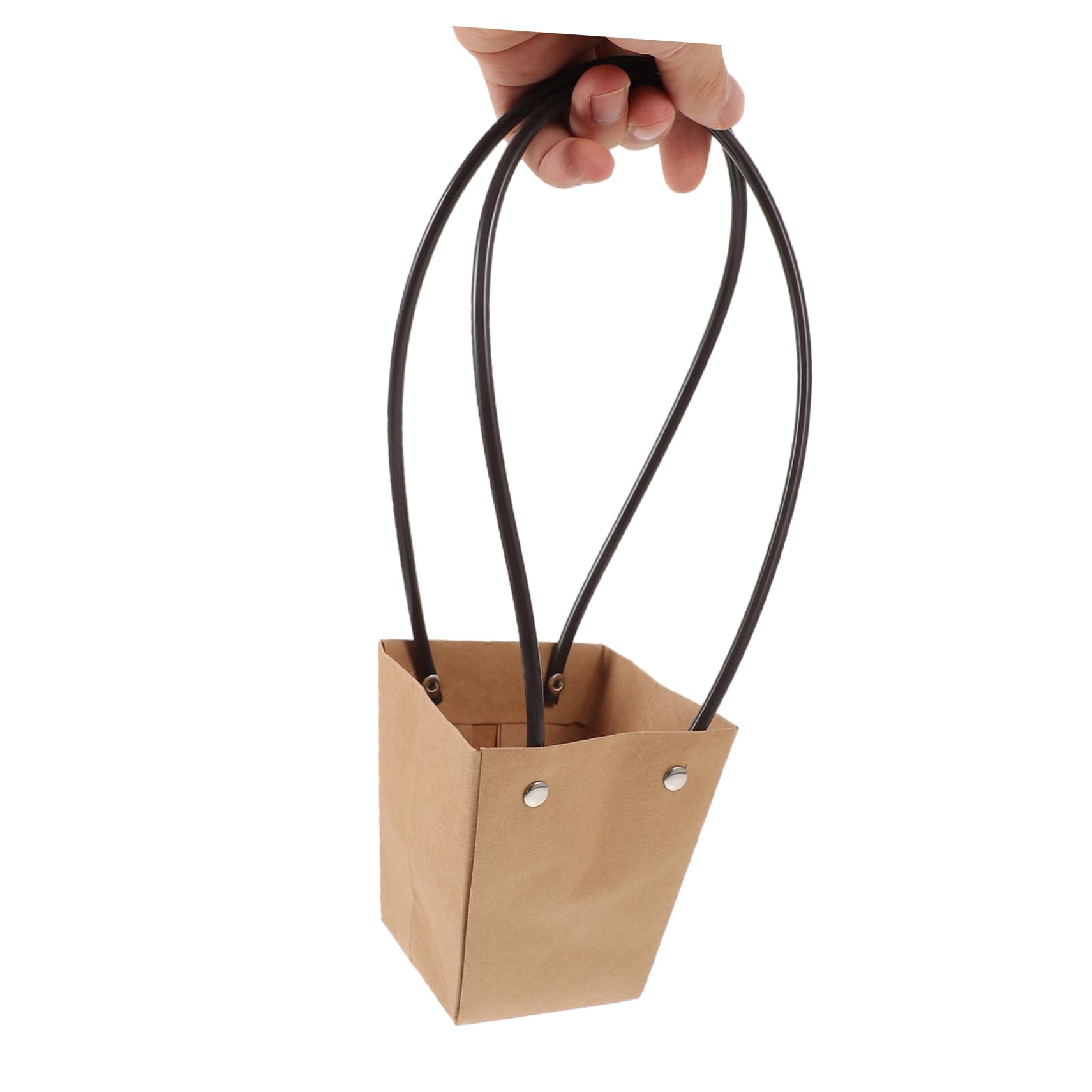 4 Set Sacchetti Kraft Impermeabili Per Bouquet Borse Maneggevoli Per Fiori Materiale Resistente E Stabile Per Confezionare Regali E Fiori Freschi 10 Pezzi*4