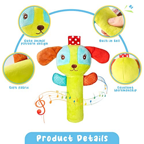 Sonaglio Neonato Giocattoli di Peluche per Bimbo