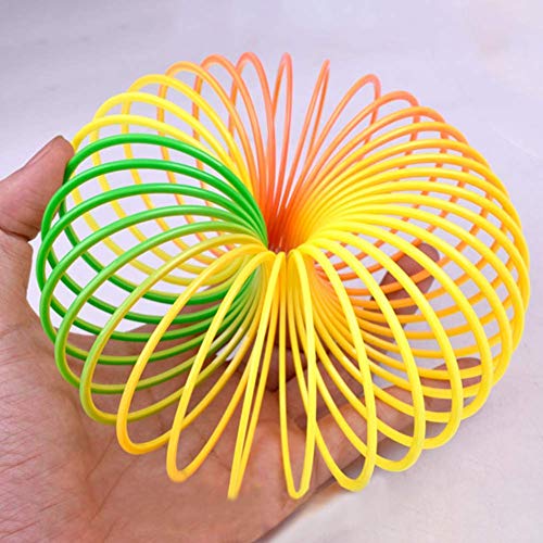 Shivsoft-Magic-Spring-Rainbow-Bouncy-Expandable-Slinky-Toys-Pack-of-2-Multicolor