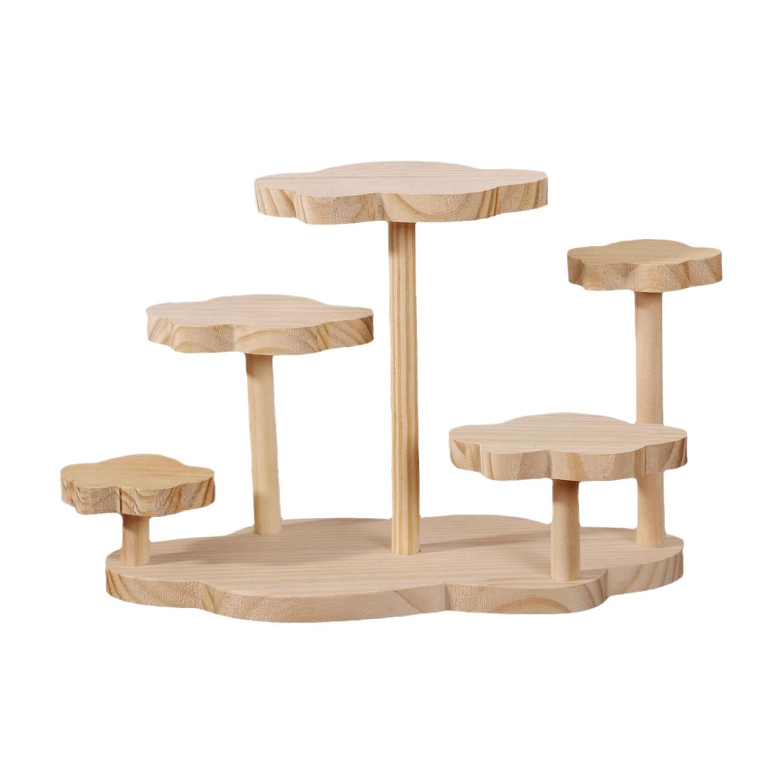 2 soportes de madera para restaurantes y uso en interiores, elegantes soportes de exhibición para menús, carteles o decoraciones, ideal para cafeterías y comedores