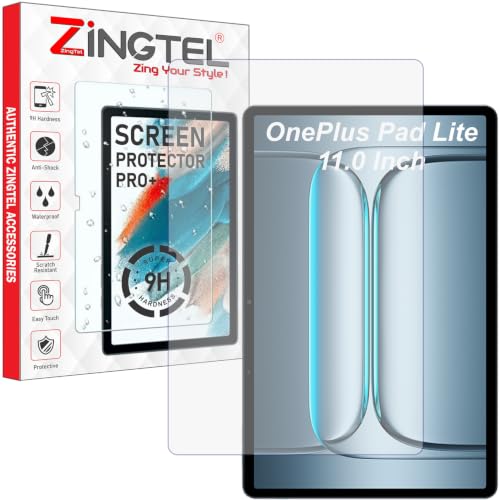 Image of Matte Screen Guard Compatible With OnePlus Pad Lite Tab (11 inch Inch Tablet) Flexible Anti Glare Matte Screenguard Not a Tempered Glass Screen Protector