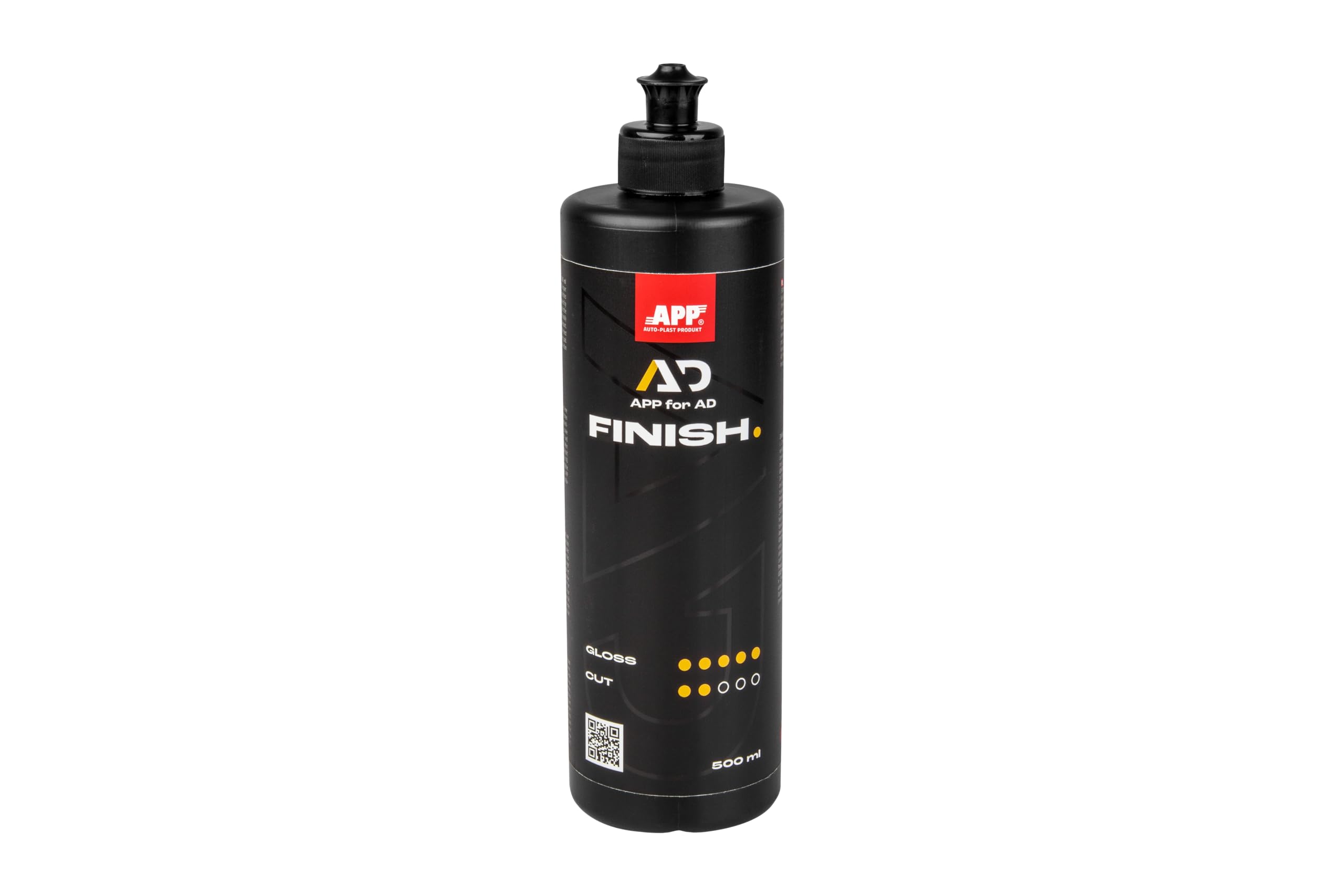 APP for AD FINISH - Pasta para pulir acabado 500 ml | Pulido de carrocería, da al barniz un brillo intenso, sin silicona ni disolventes pesados