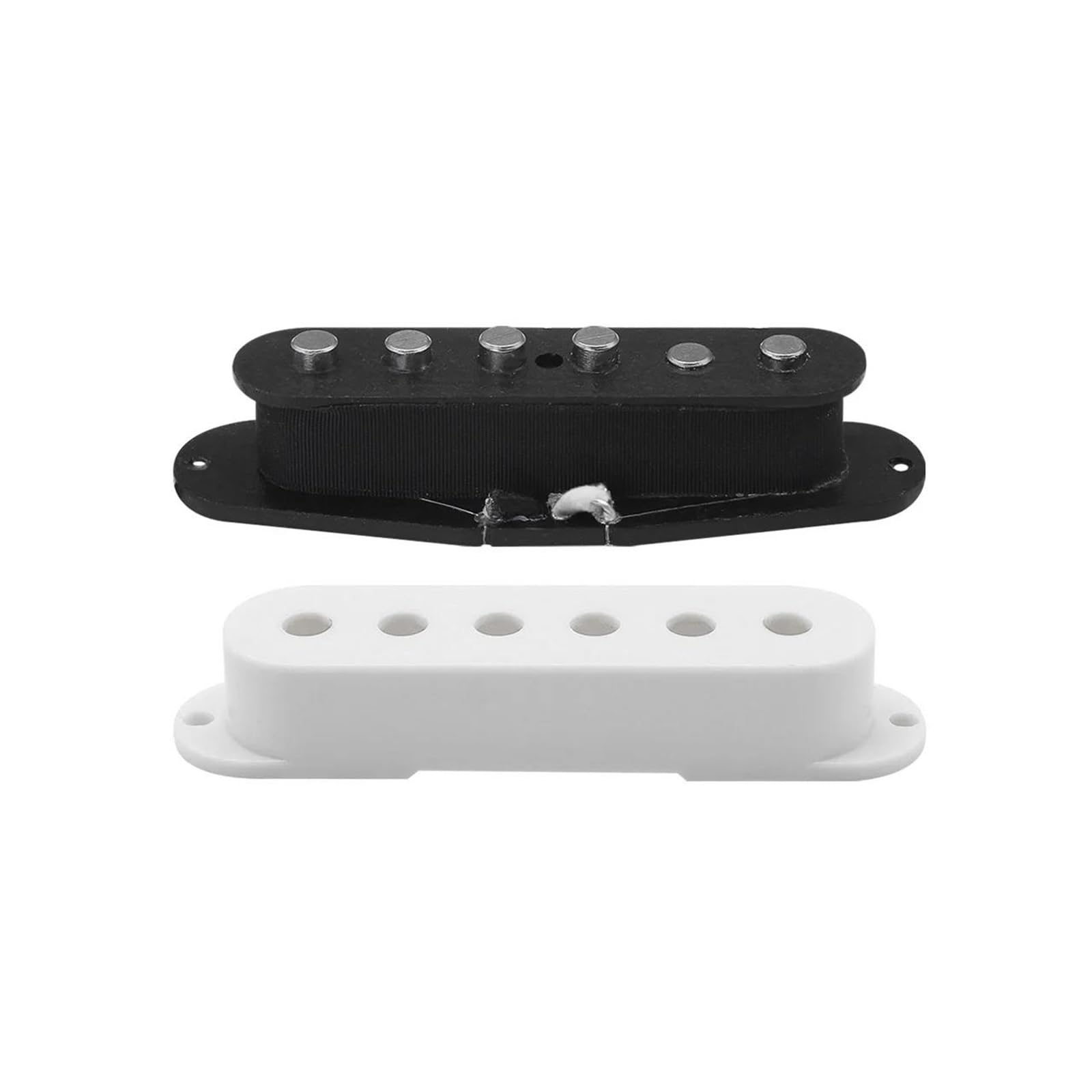 3 Teiliger Retro Alnico 5 Elektro Tonabnehmer Interlaced Gitarre Single Coil Weiß 52 Mm