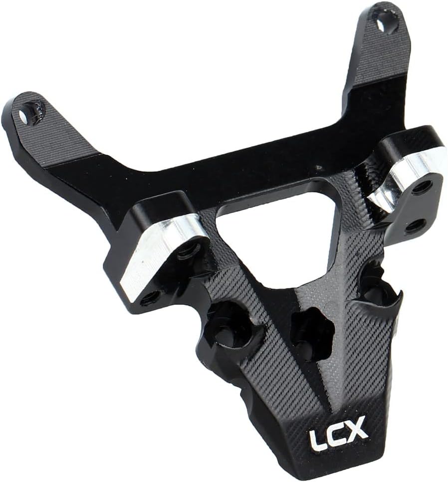 LCX Racing RC Car CNC Machined Aluminum Front Bulkhead for LOSI 1/16 Mini-B Buggy 1/18 Mini-T 2.0 Stadium Truck, Upgrades Parts Accessories