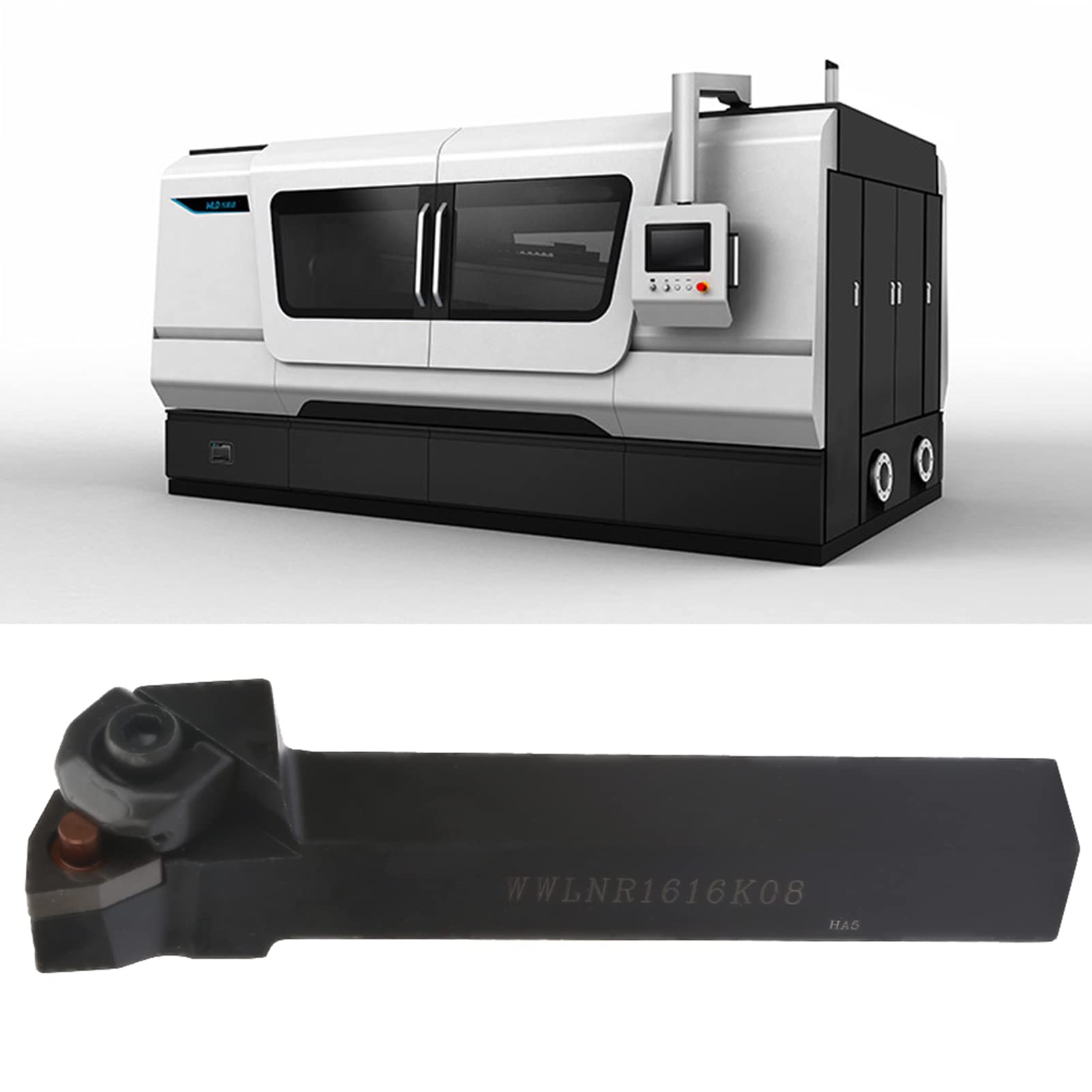 Set 3 Punte Per Tornio Con Inserti - Portautensili 5/8" Per Lavorazioni Di Precisione A Sinistra - Kit Completo Con 3 Inserti In Metallo Duro - Foto 10