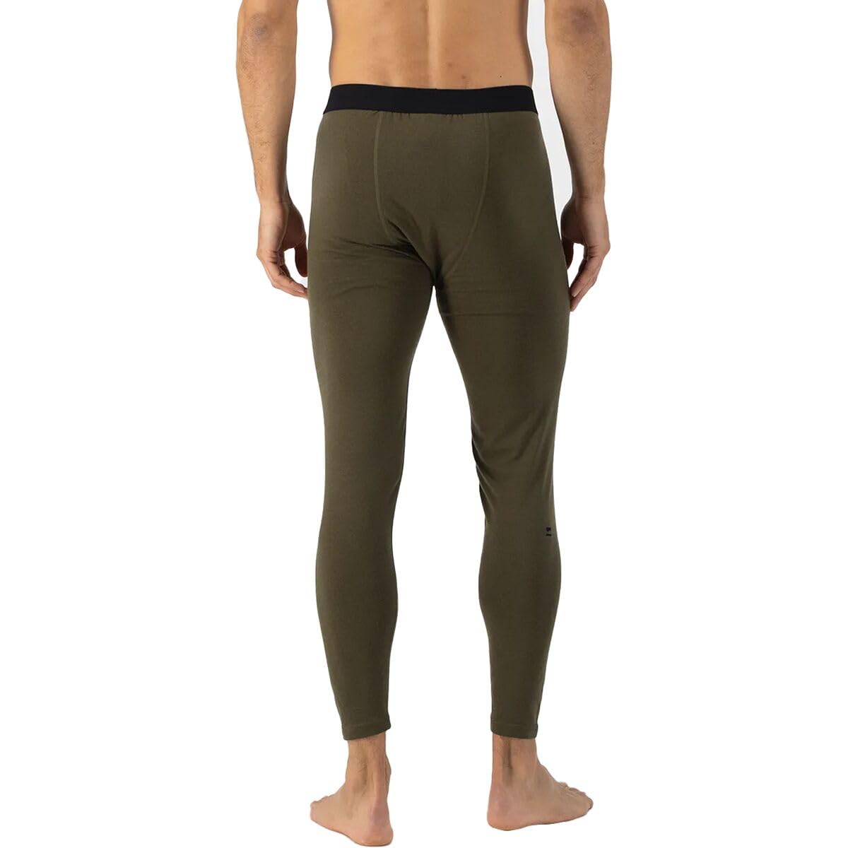 Cascade Merino Base Layer Legging (US, Alpha, Large, Regular, Regular, Dark Olive)